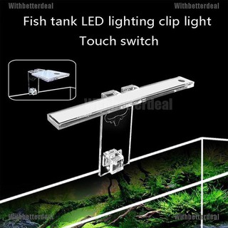 [BETTER] Aquarium Lamp LED Plant Light Fits Tanks Aquatic Lamp Aquarium Bracket Light #1