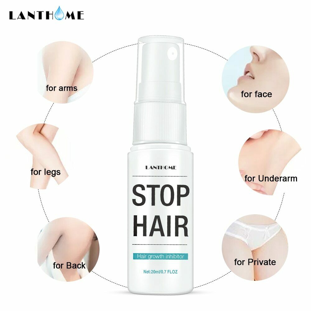 Permanent Stop Hair Growth Inhibitor Pubic Hair Repair Spray Facial Hair  Remover | Shopee Philippines