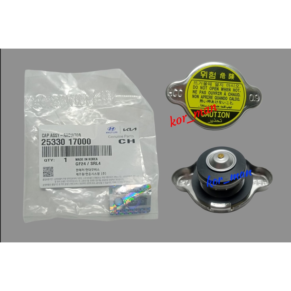 RADIATOR CAP HYUNDAI GETZ 1.1 2004-2006 KIA PICANTO 2004-2010 25330 ...