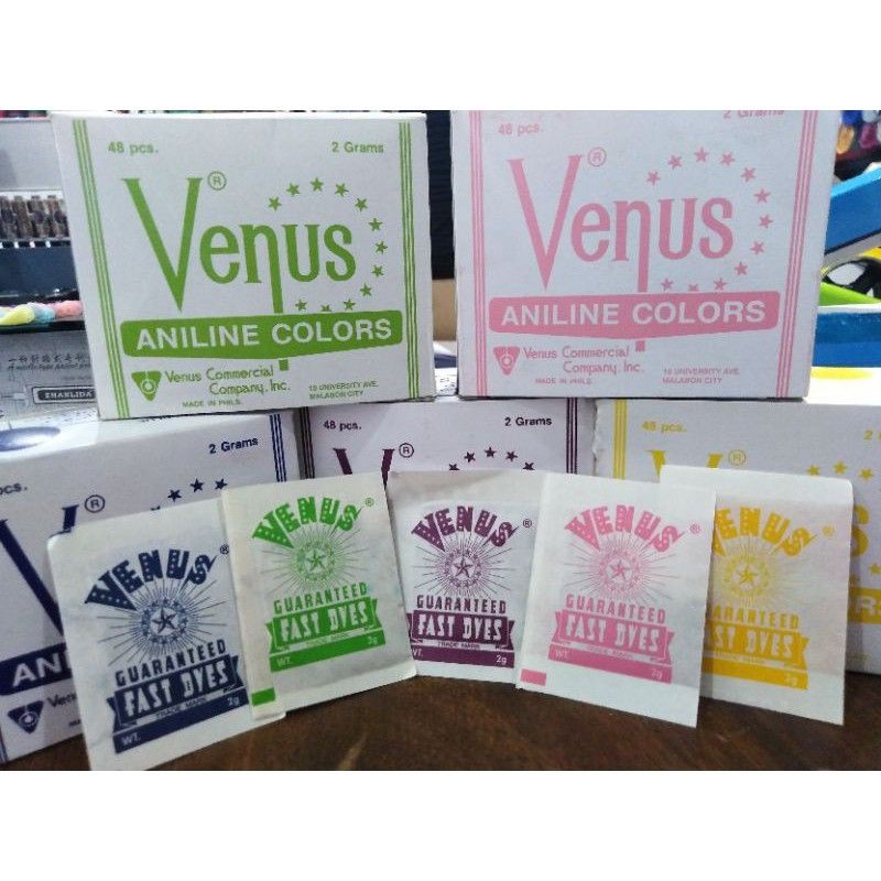 FABRIC JOBUS /JOBOS / DYOBUS FABRIC DYE/CLOTHES DYE , VENUS FAST DYES ...