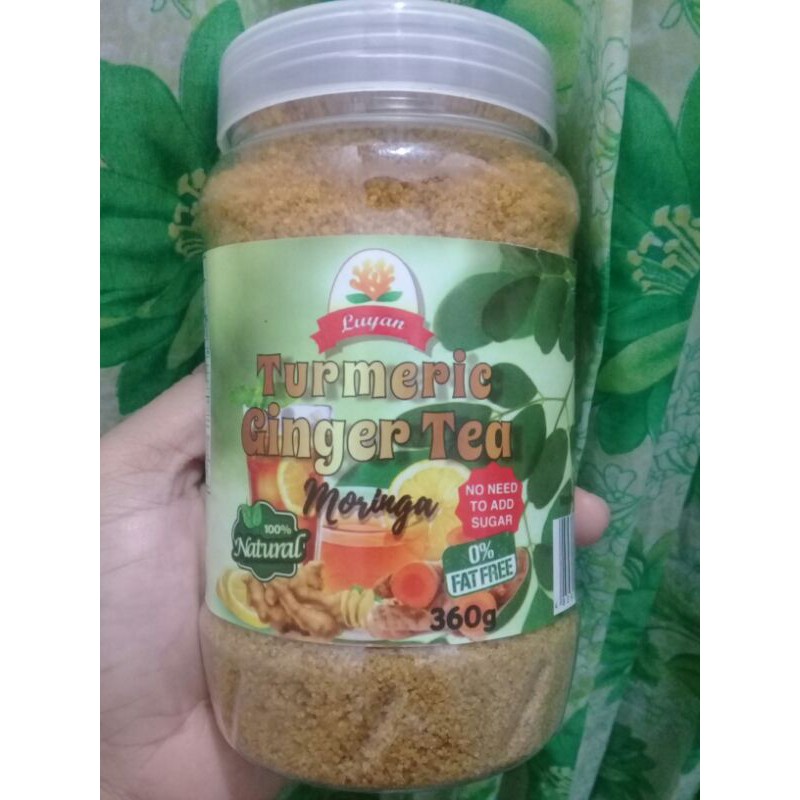 Turmeric Ginger Tea Moringa 360g Shopee Philippines