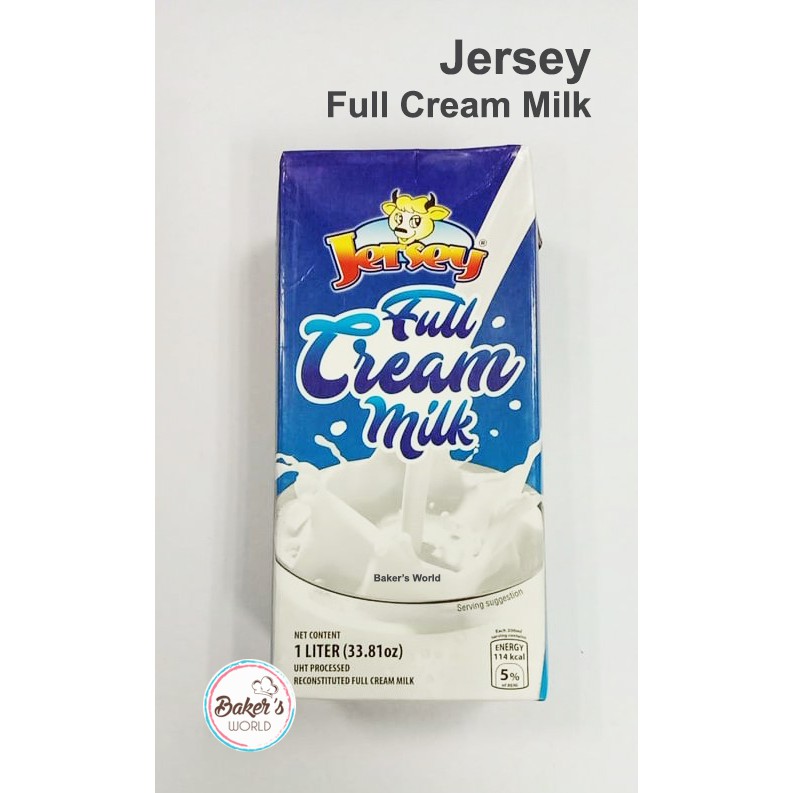Jersey Full Cream Milk 1 Liter Shopee Philippines