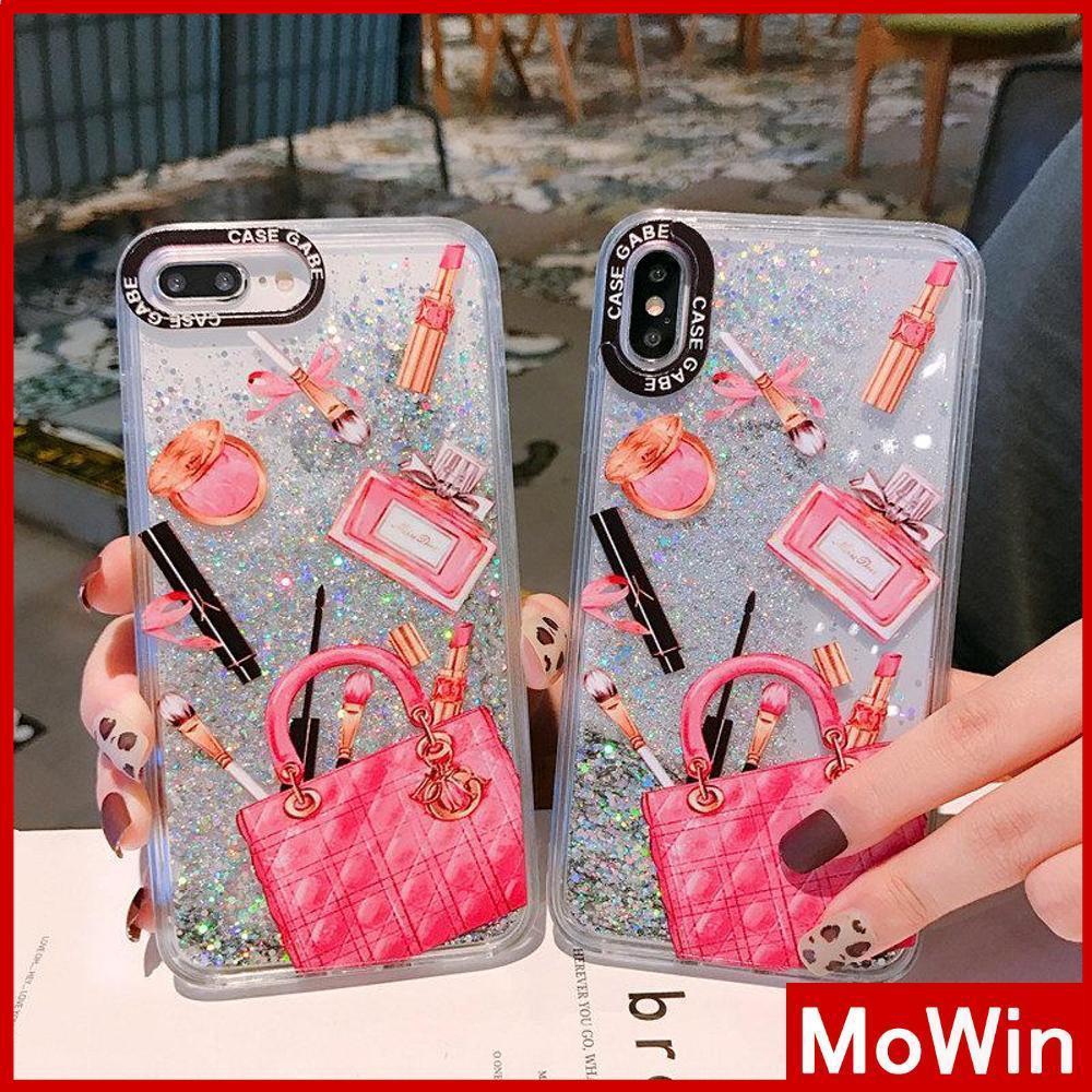 Iphone 11 Phone Case Liquid Quicksand Tpu Covers Transparent Glitter Bags Perfume Makeup X Iphone Shopee Philippines