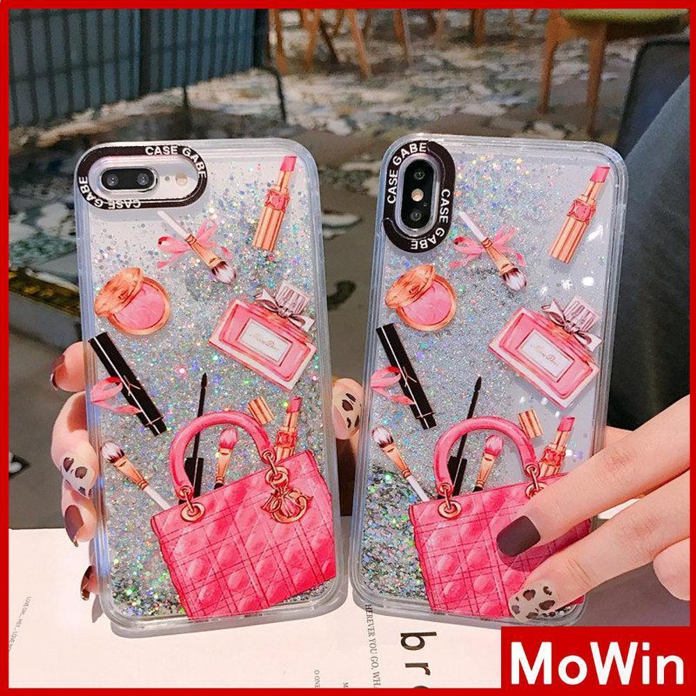 Iphone 11 Phone Case Liquid Quicksand Tpu Covers Transparent Glitter Bags Perfume Makeup X Iphone Shopee Philippines