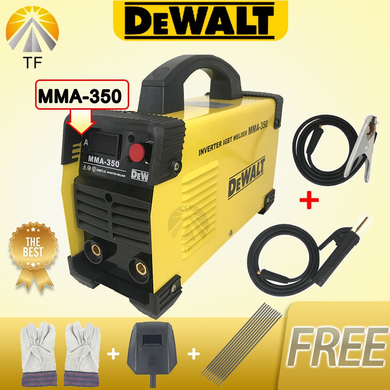 Dewalt Inverter Welding Machine Mma 350a Igbt Inverter Dc Arc Welding Machine Shopee Philippines