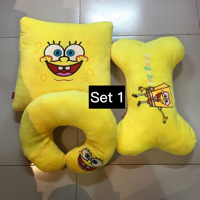 Set pillows spongebob set of 3 Shopee Philippines