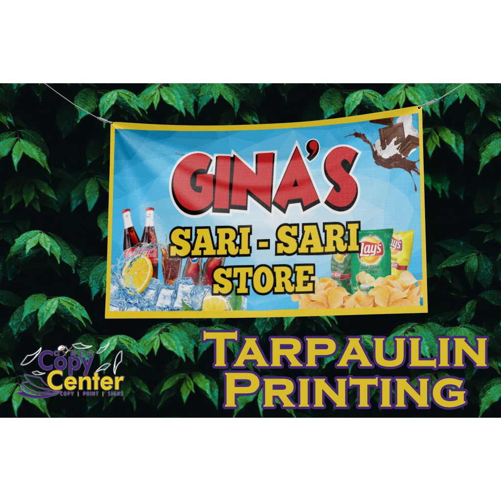 Tarpaulin Printing BANNERS POSTERS SIGNAGES FREE basic editing