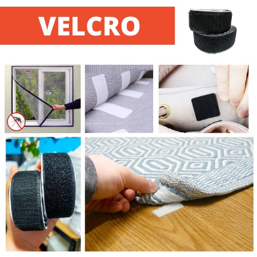 20-50MM of Velcro Tape Magic Tapes Strong Self adhesive Loop and Hook ...