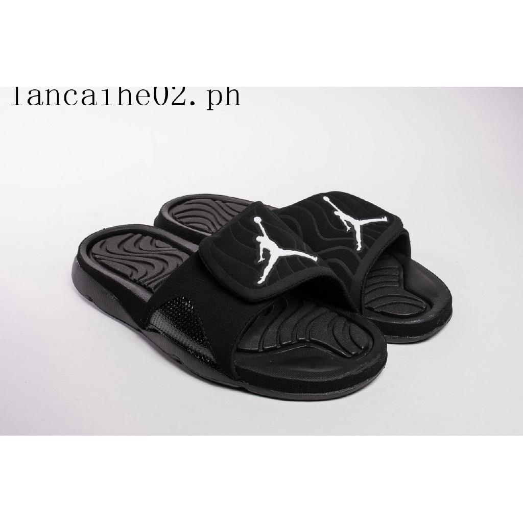 jordan hydro 4 slides black