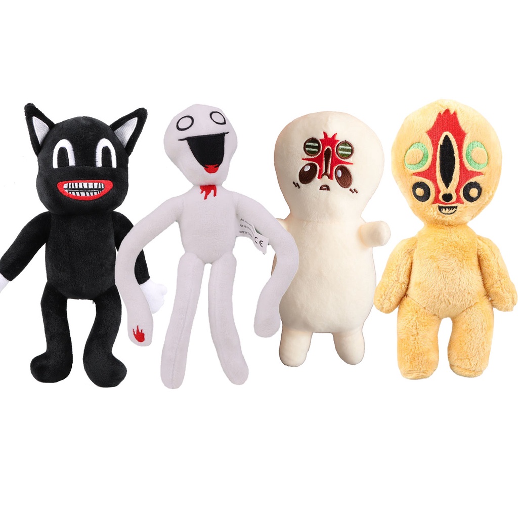 New 25cm Scp 096 Stuffed Animals Plush Toy Horror Game Figure Doll Cute ...