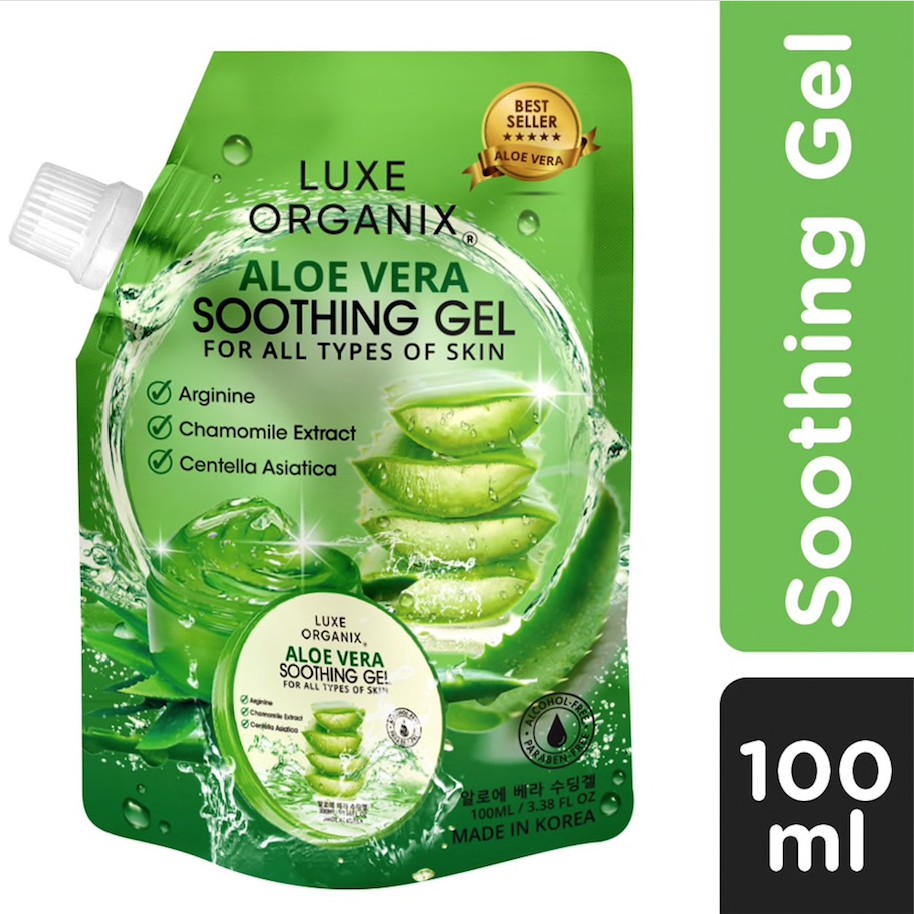 Luxe Organix Aloe Vera Soothing Gel 99.85 100ml Shopee Philippines