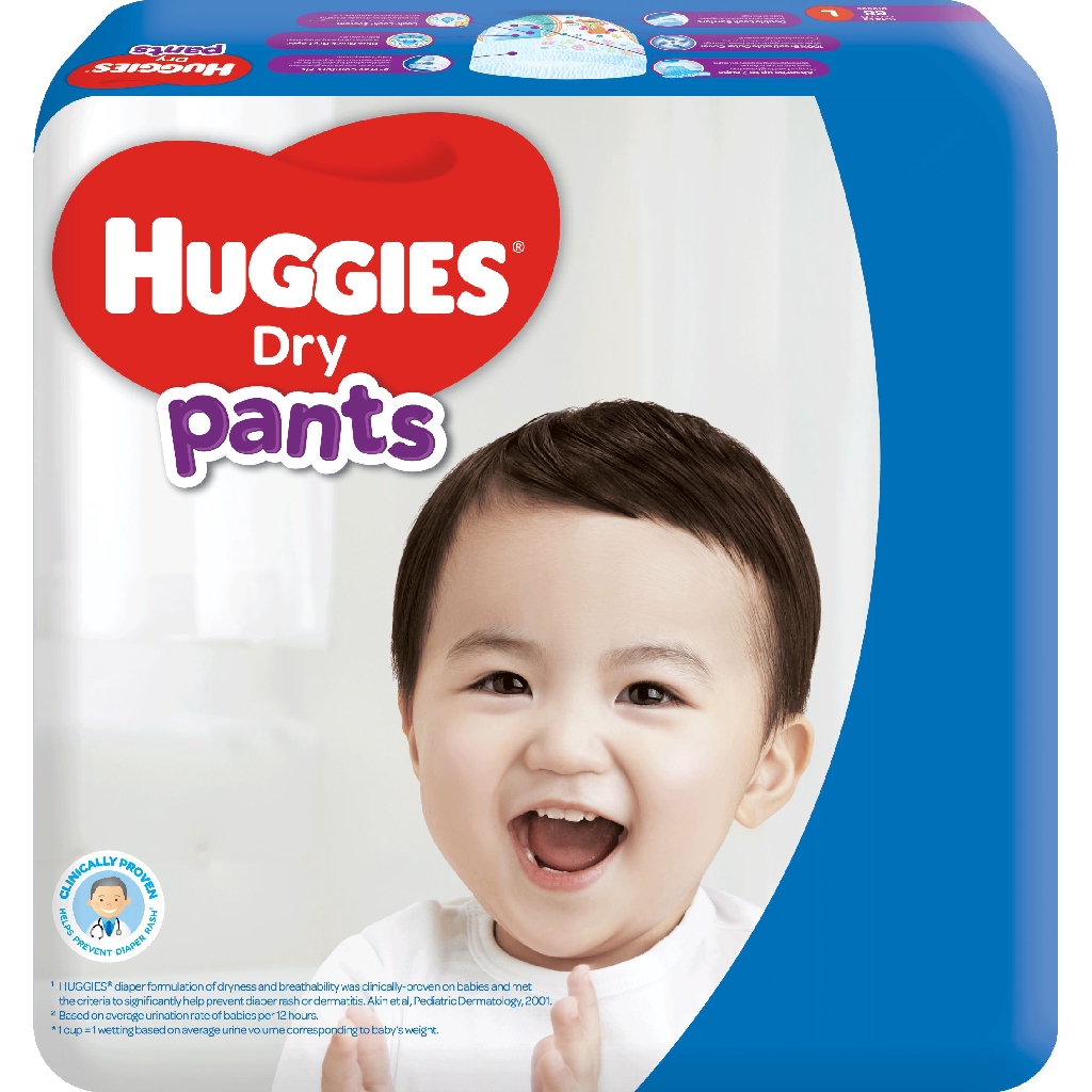 huggies dry pants large price