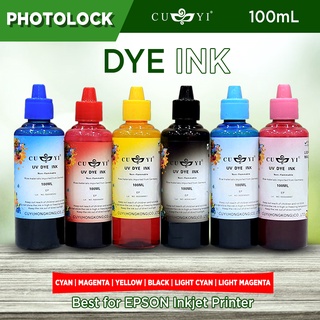 100ml CUYI Dye Ink for Inkjet Printer Compatible for Any Inkjet Printer
