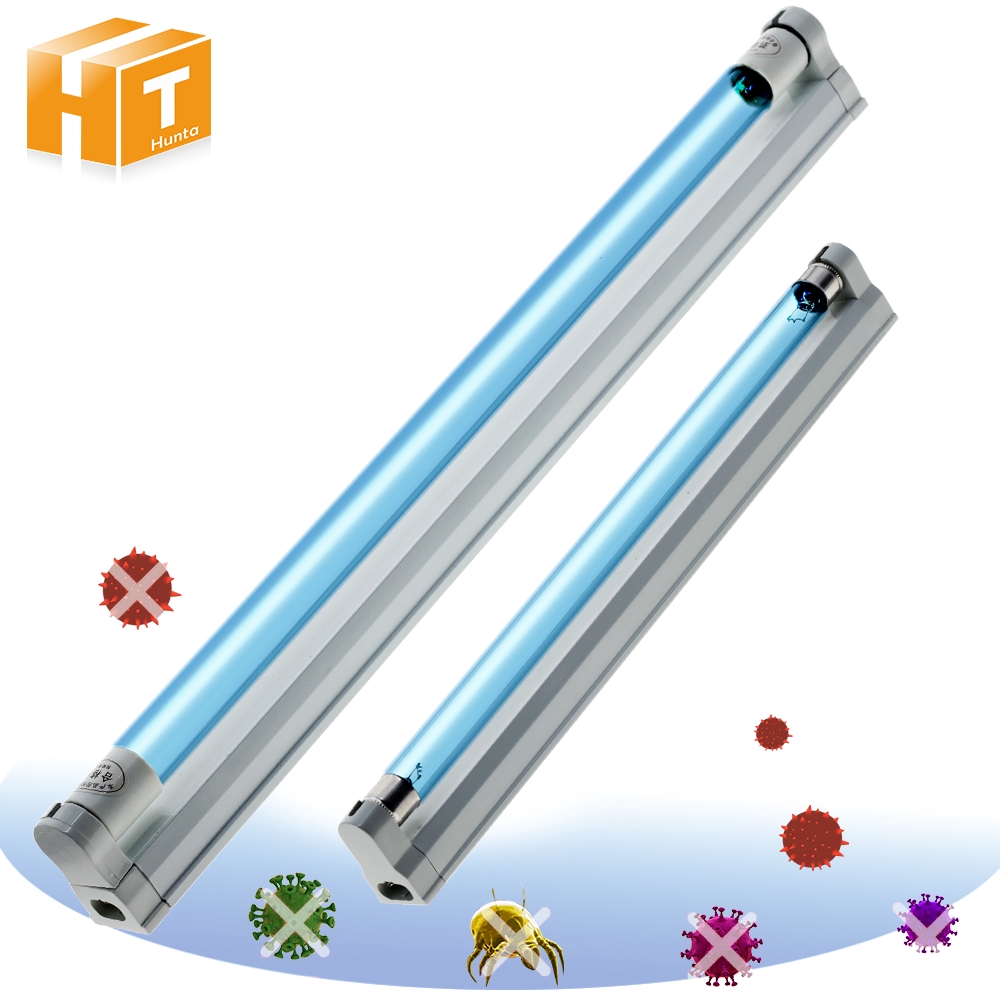 Ozone UV Light T5 / T8 Quartz Tube 8W 15W UVC Sterilizer Ultraviolet