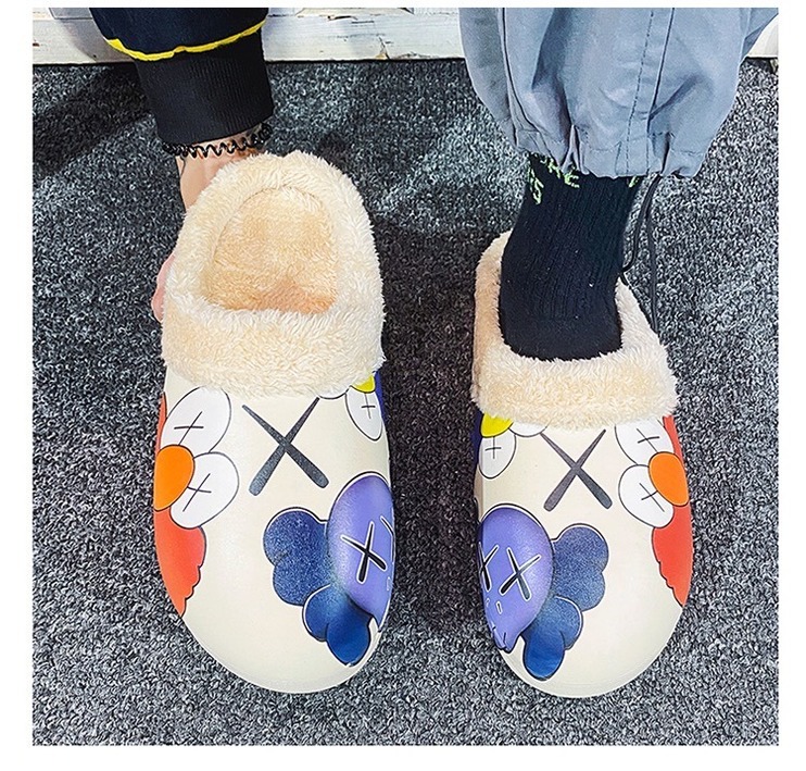 yeezy cotton slippers