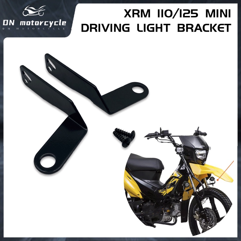 XRM 110/125 LED Light Bracket For Mini Driving Light with Mini Driving