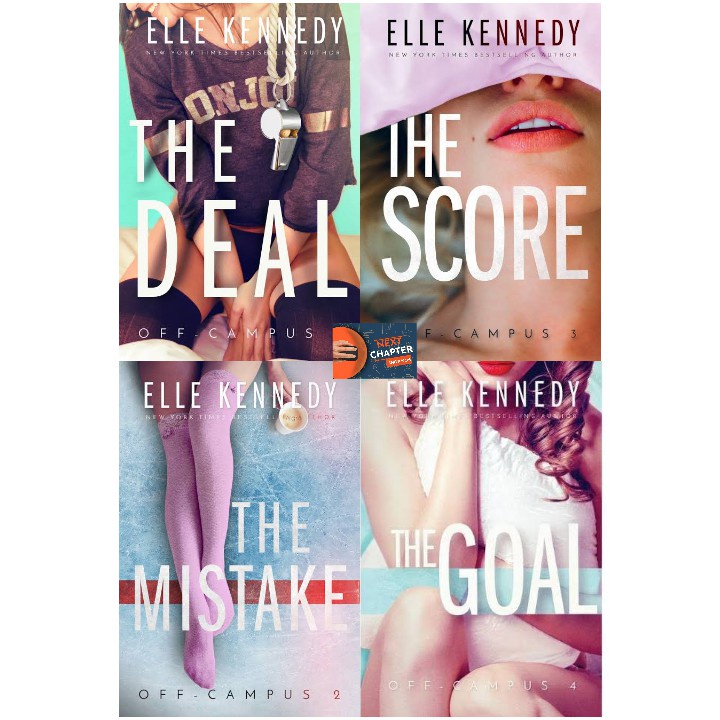 The Off Campus Series By Elle Kennedy Alternative Covers The Deal The Mistake The Goal The Sco 729