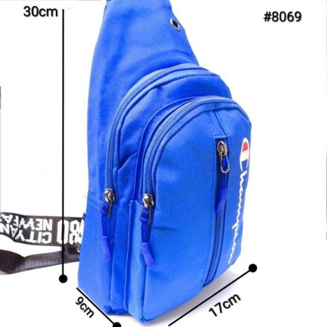 black champion side bag