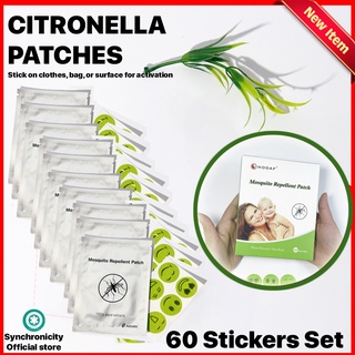 ∈◇●Mosquito Repellant Patch | Citronella Stick On for Dengue Prevention | 60pcs or 6pcs Sticker | HO #1