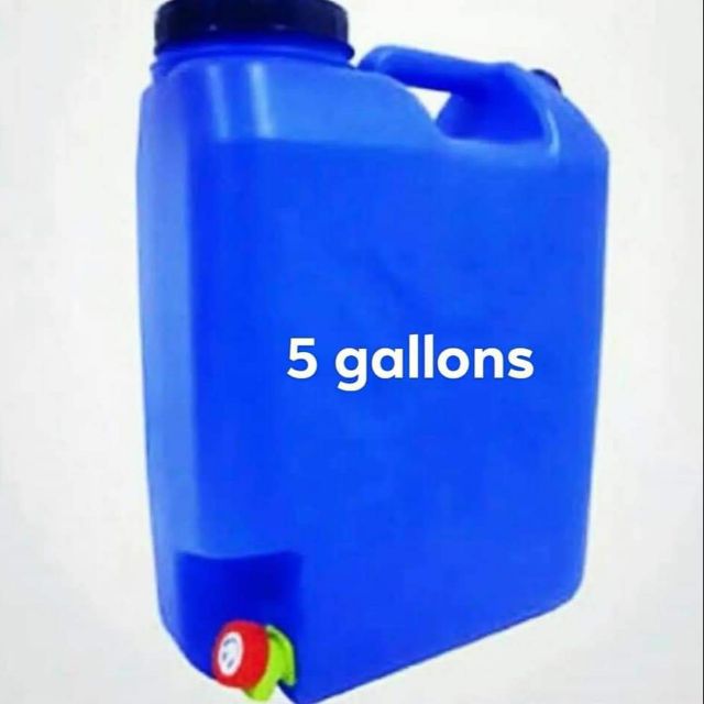 5 Gallon Slim Jug Water Container With Faucet Shopee Philippines