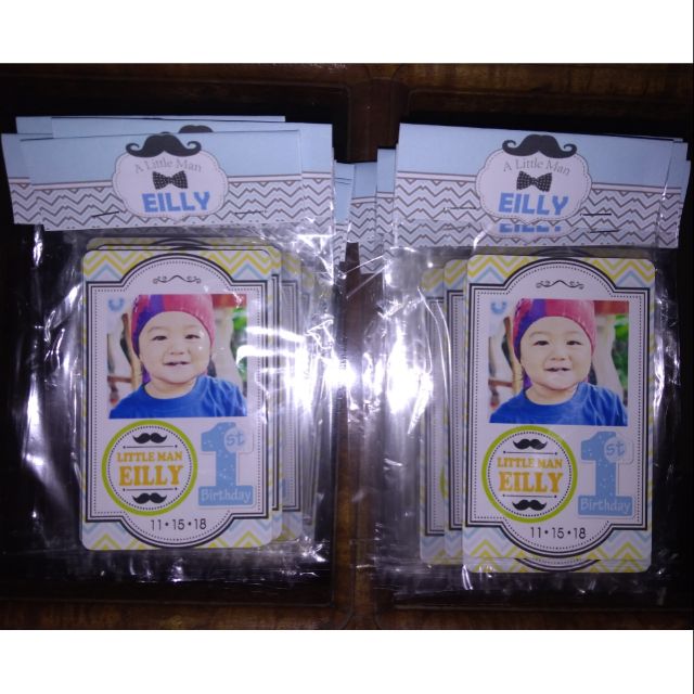 Personalized Ref Magnet Birthday Baptism Giveaways Souvenirs | Shopee ...