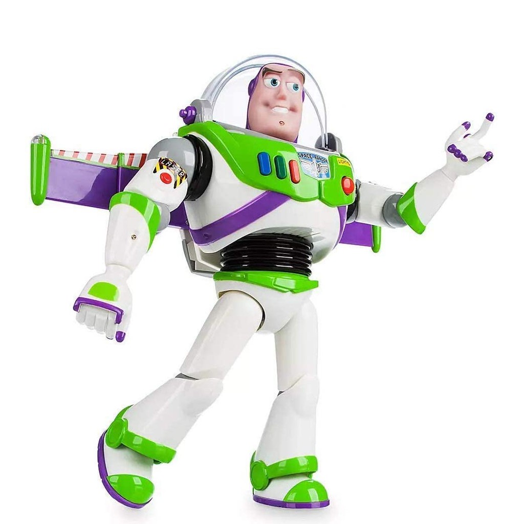 TOY STORY Buzz Lightyear Moving Action Figure with Lights and Sound