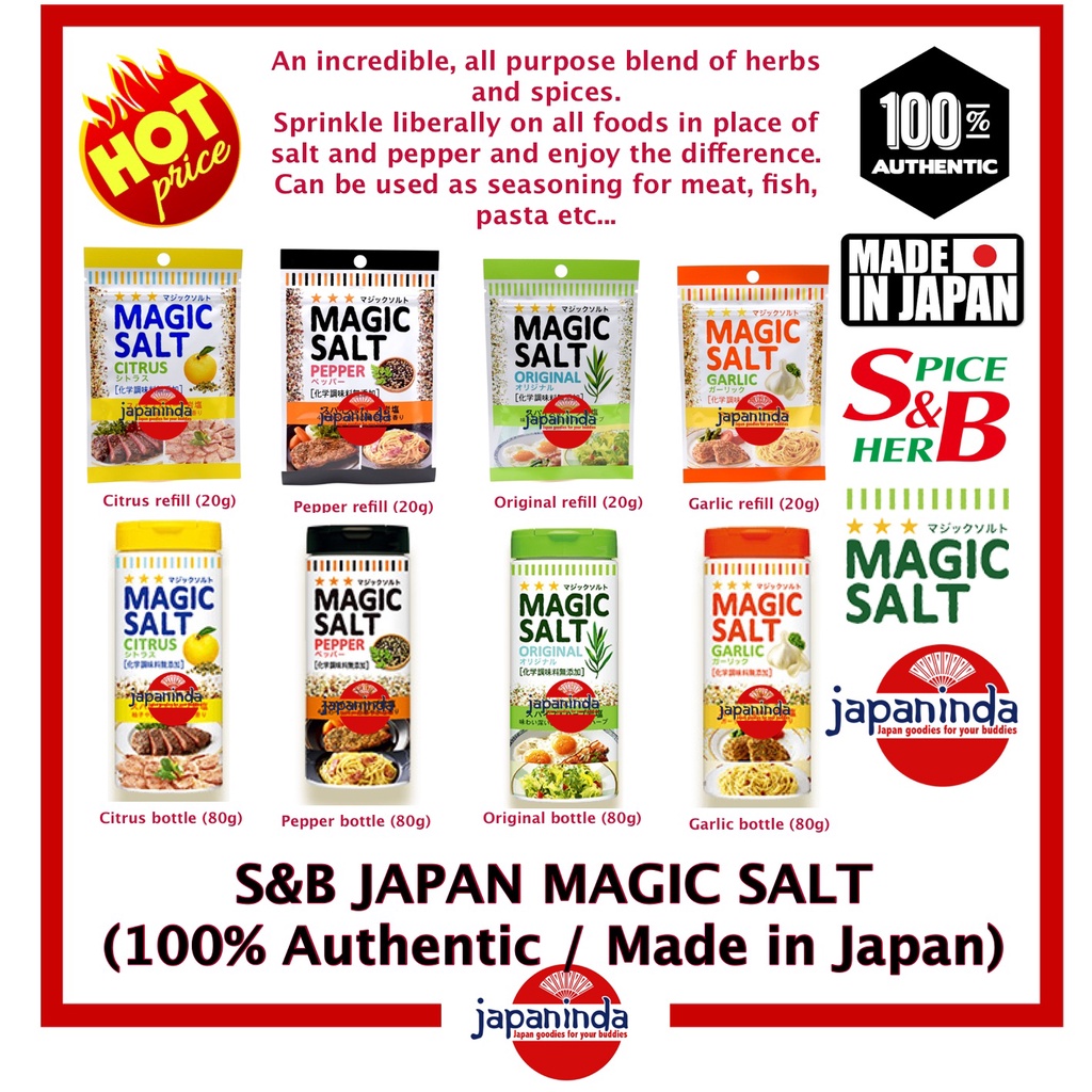 S&B Japan Magic Salt (Made in Japan) Shopee Philippines