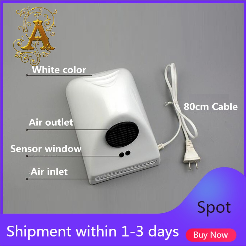 Spot household hand dryer 220v 1000W wallmounted automatic hand dryer bathroom Shopee Philippines