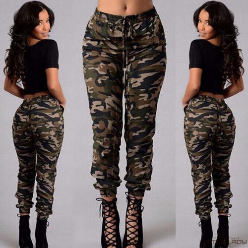 womens fashion camo pants