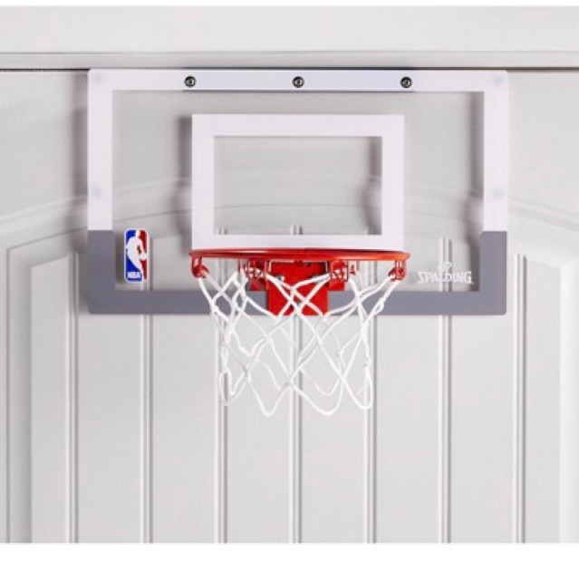 spalding nba slam jam mini hoop over the door unit