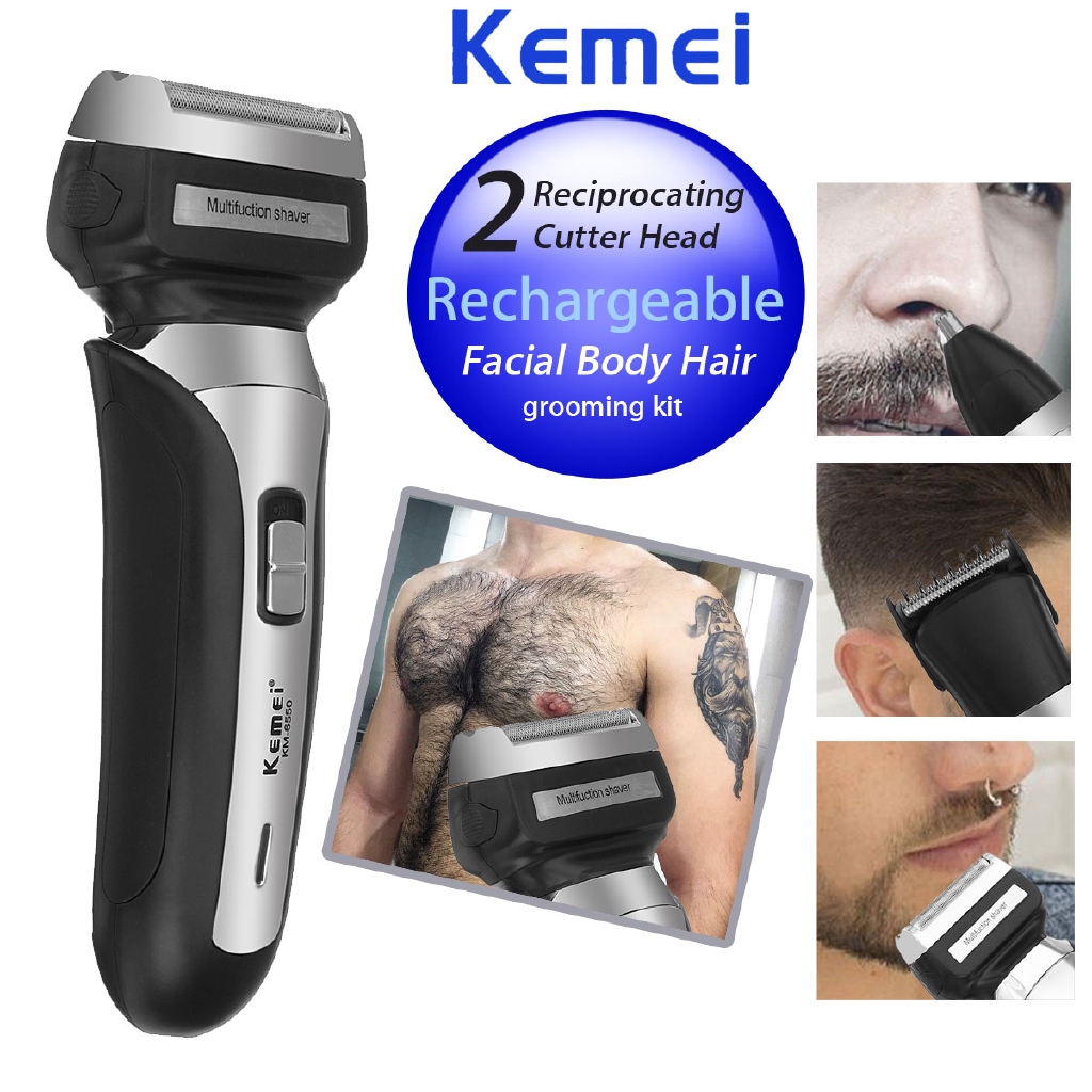 nose and body hair trimmer