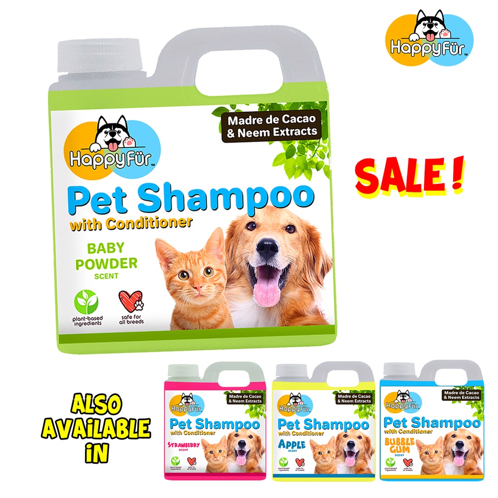 Dog & Cat 1 Liter Madre De Cacao Shampoo - Happy Fur | Shopee Philippines