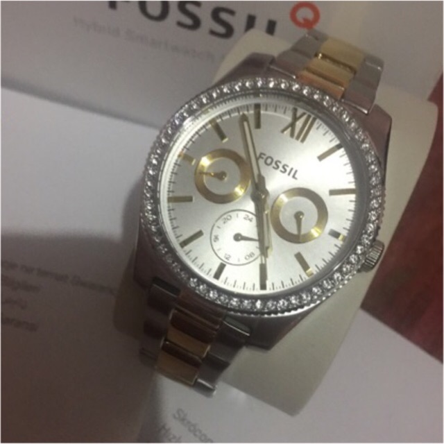 fossil scarlette two tone