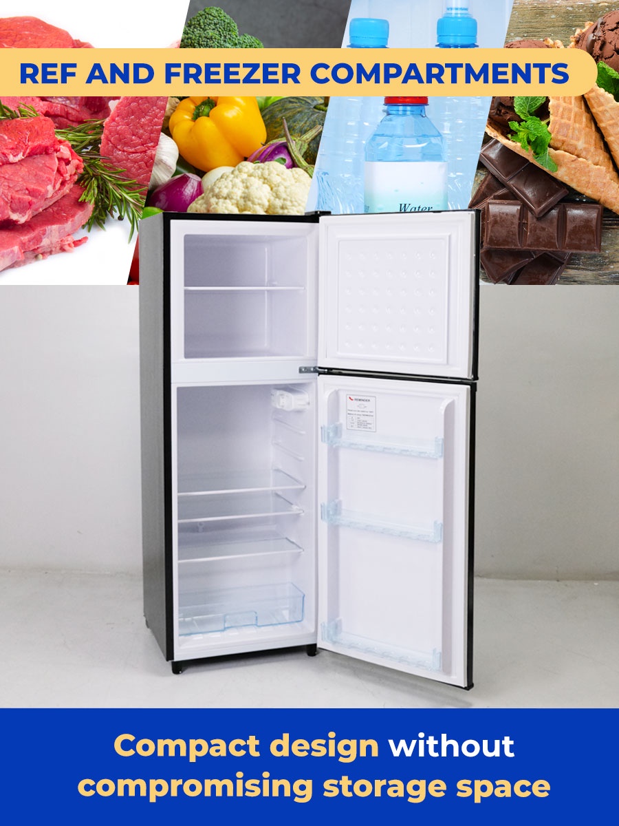 Astron RF2-50 Top Freezer Two Door Refrigerator (5 cubic feet) | Energy ...