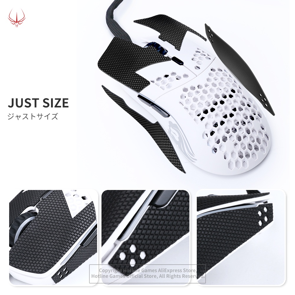 Hotline Games 2.0Plus Mouse AntiSlip Grip Tape for Zowie FK1B/ FK1+B