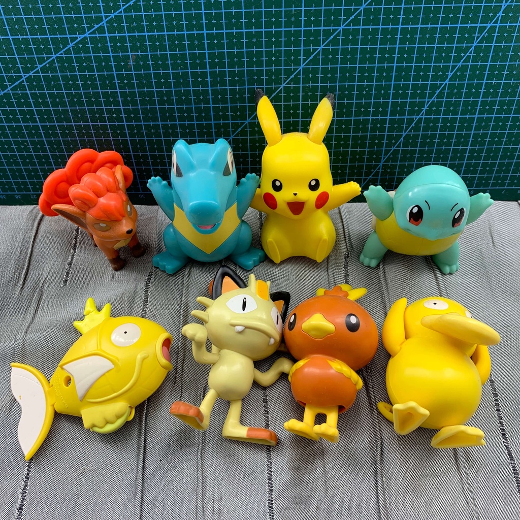 McDonald’s Collectible Pokemon Happy Meal 8PC FULL SET | Shopee Philippines