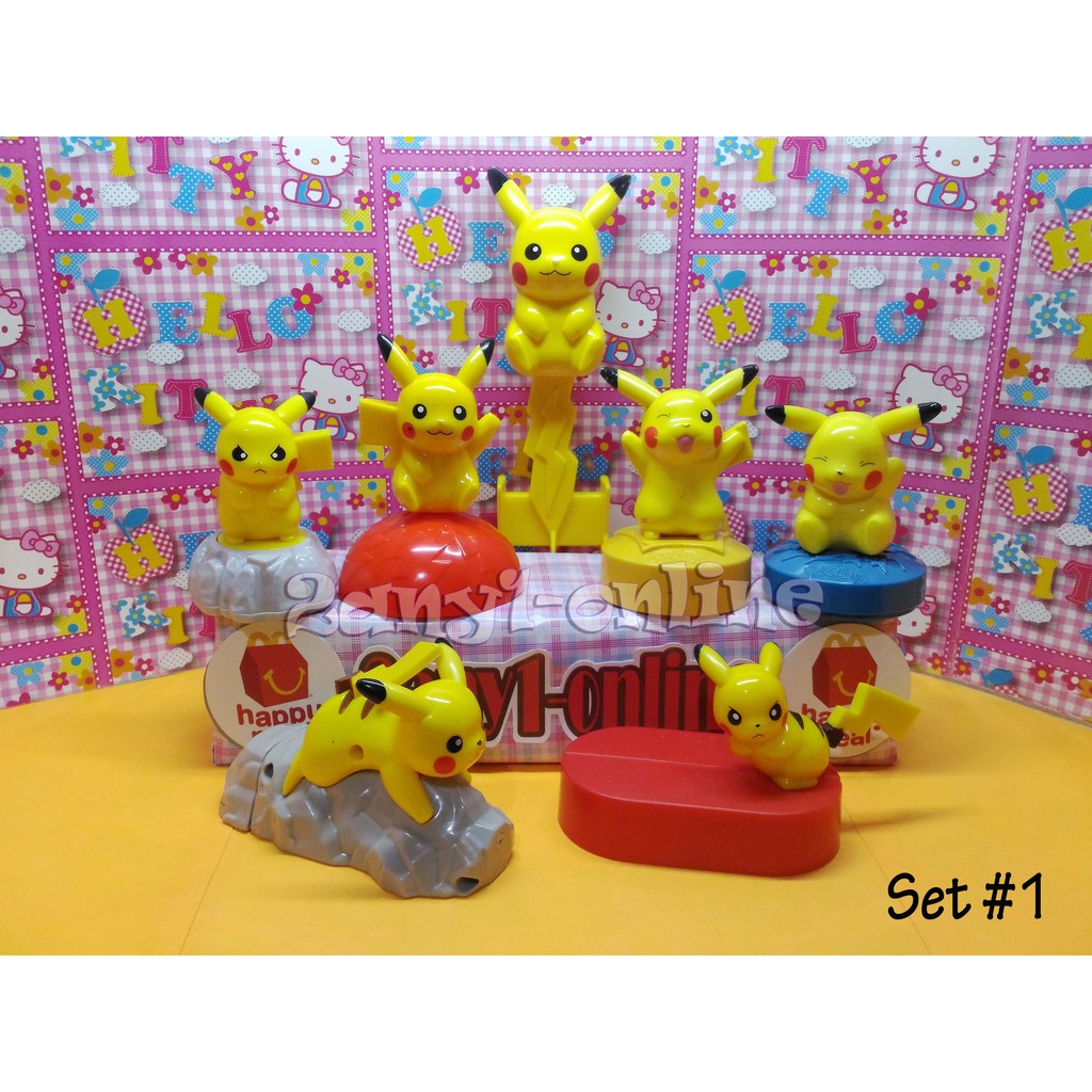 mcdonalds happy meal toy pikachu