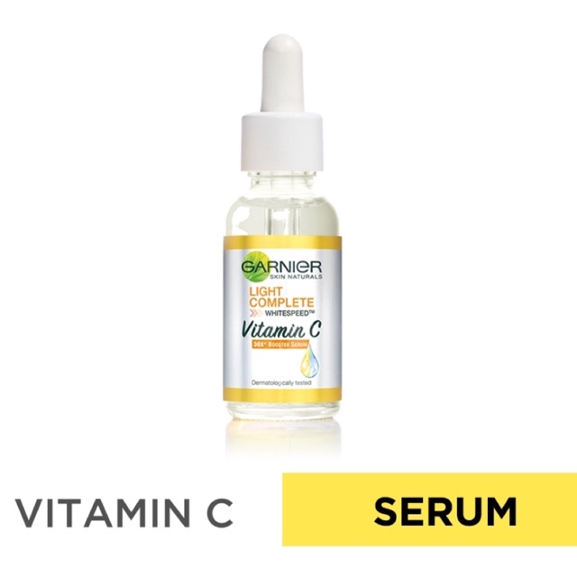 Brand New Authentic Garnier Light Complete Vitamin C Booster Serum 30ml Bottle 7 5ml Sachet Shopee Philippines