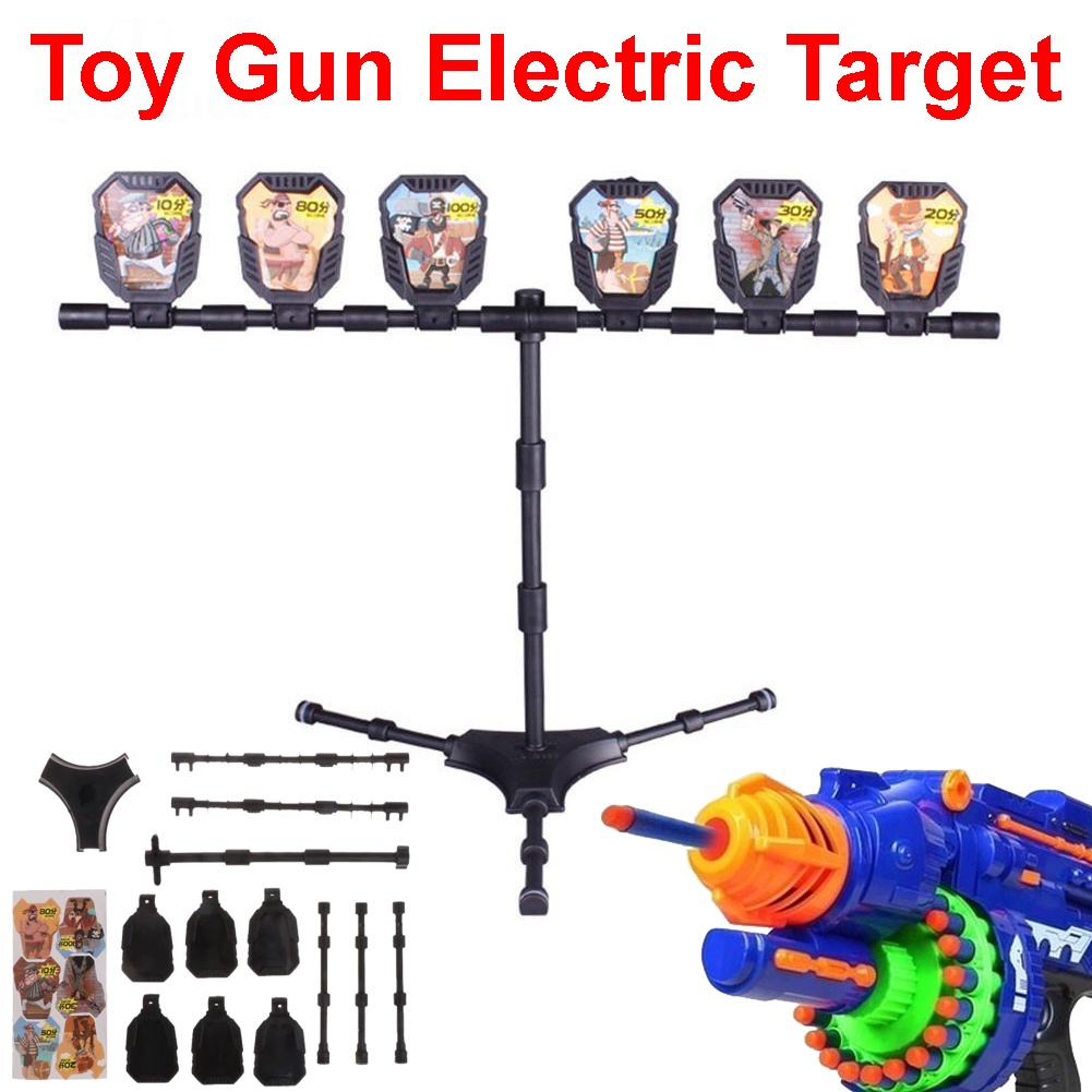 Toy gun accessories electric target integral target outdoor battle