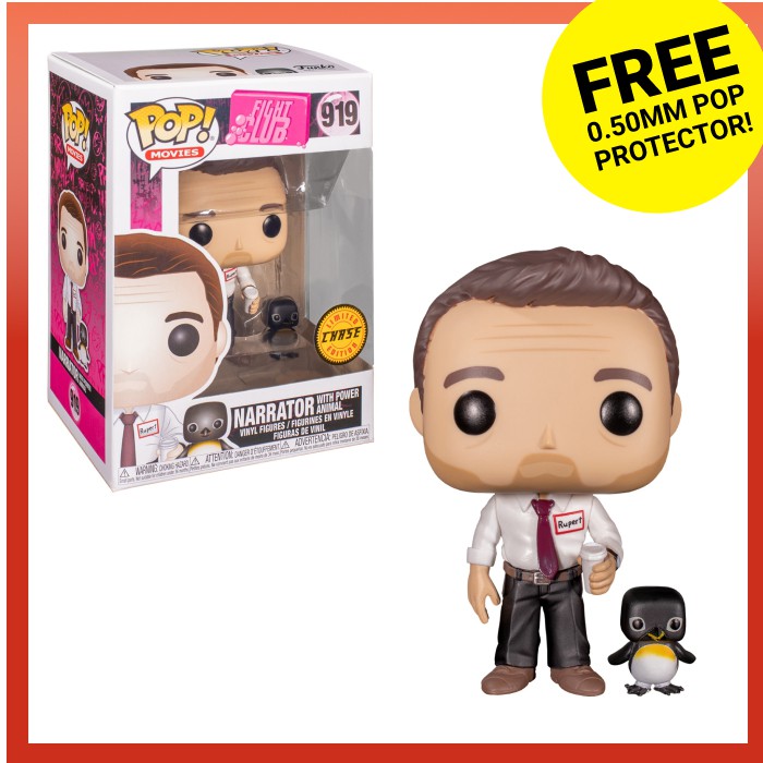 Movies Fight Club Narrator with Power Animal (Chase) #919 Funko Pop Vinyl  Figure | Shopee Philippines