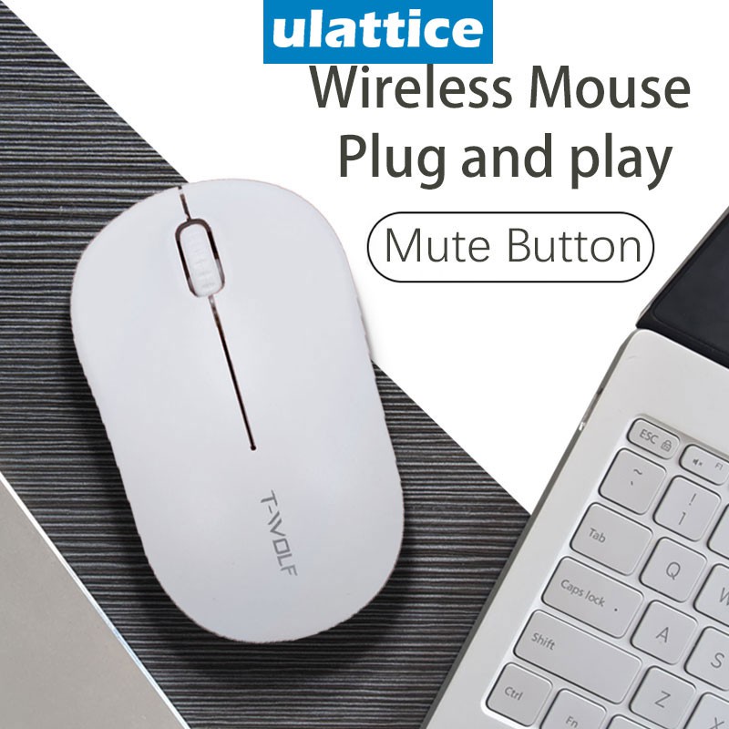 Ulattice pink wireless mouse cute wireless gaming mouse mice with
