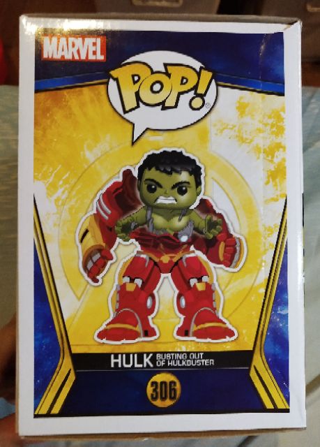 hulk hulkbuster funko pop