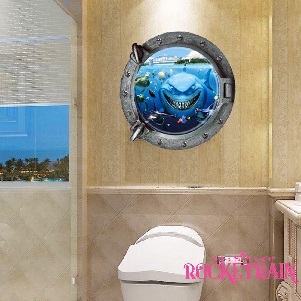Muurversieringen Stickers Finding Nemo Sharks Wall Stickers