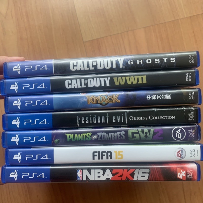 pre used ps4 games