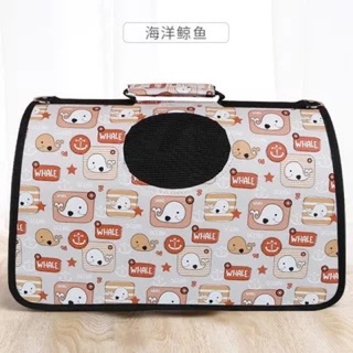 Pet Carrier Dog Cat Puppy Folding Travel Carry Bag Portable Cage Crate (Random Design) #5