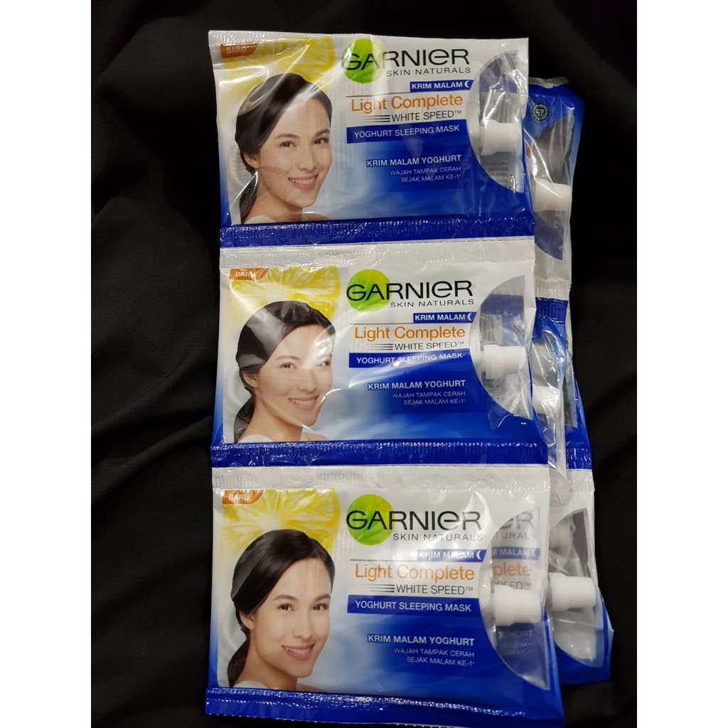 garnier yogurt night cream