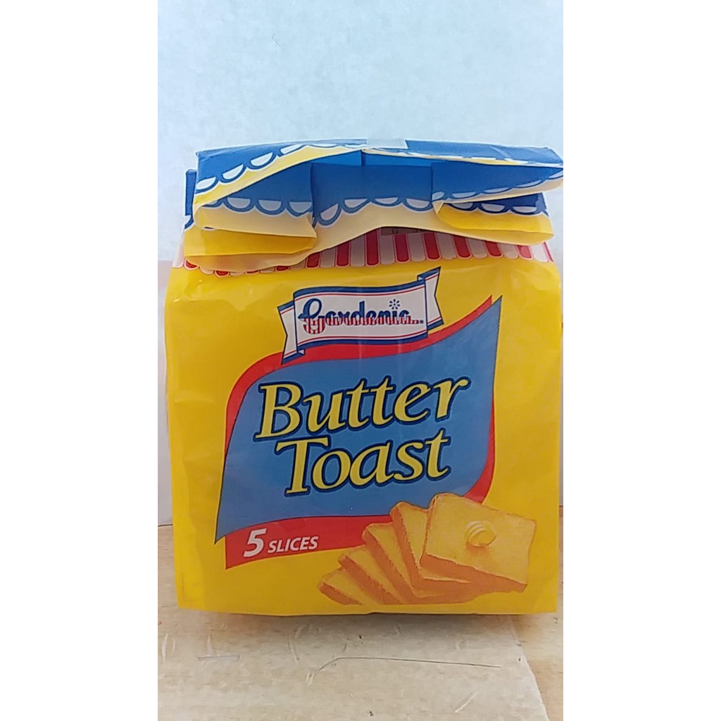 3 Pieces Of Gardenia Butter Toast 5 Slices Per Pack 95