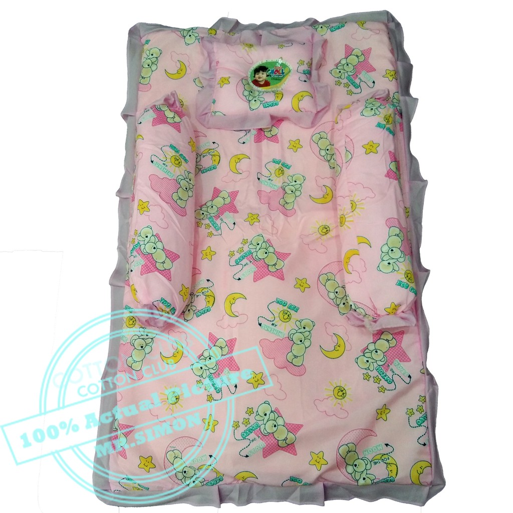 4IN1 Newborn Baby Comforter Crib Set 