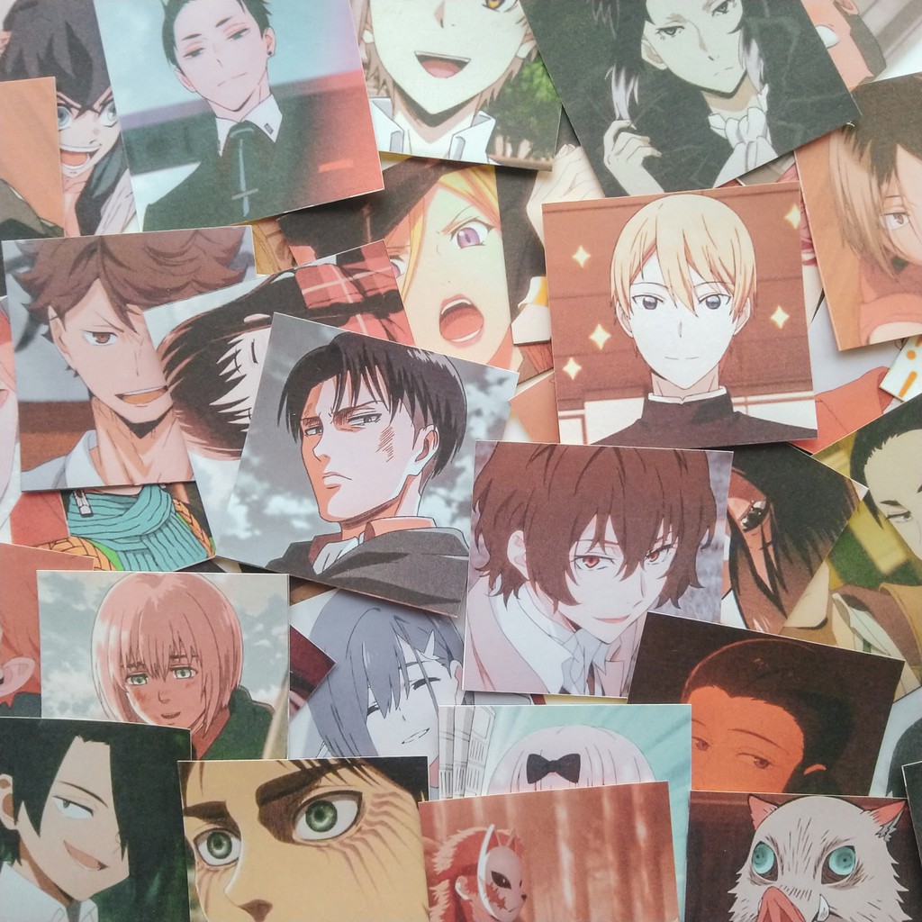 20pcs Aesthetic Anime Stickers Set 1 | Shopee Philippines