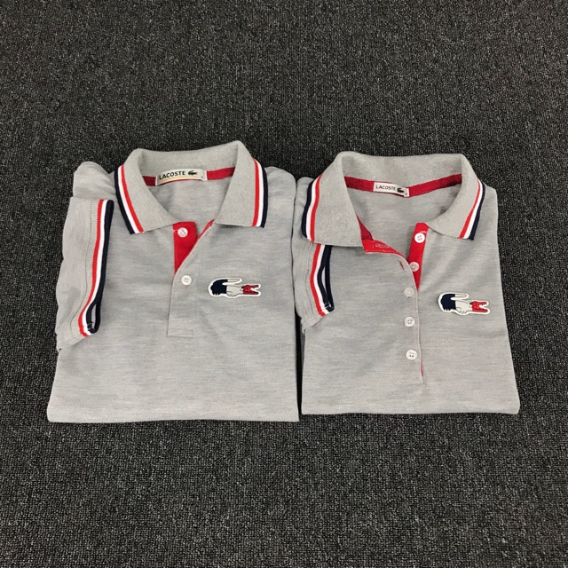 lacoste couple polo shirts